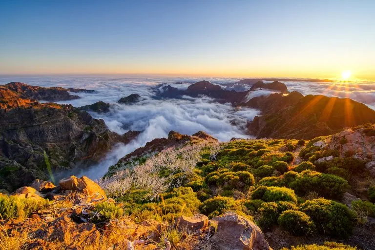 Soluppgång i Madeira